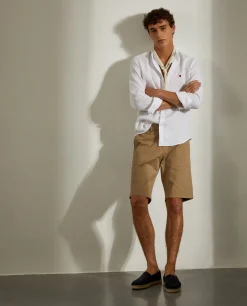 Bermudas chino para homem