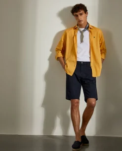 Bermudas chino para homem