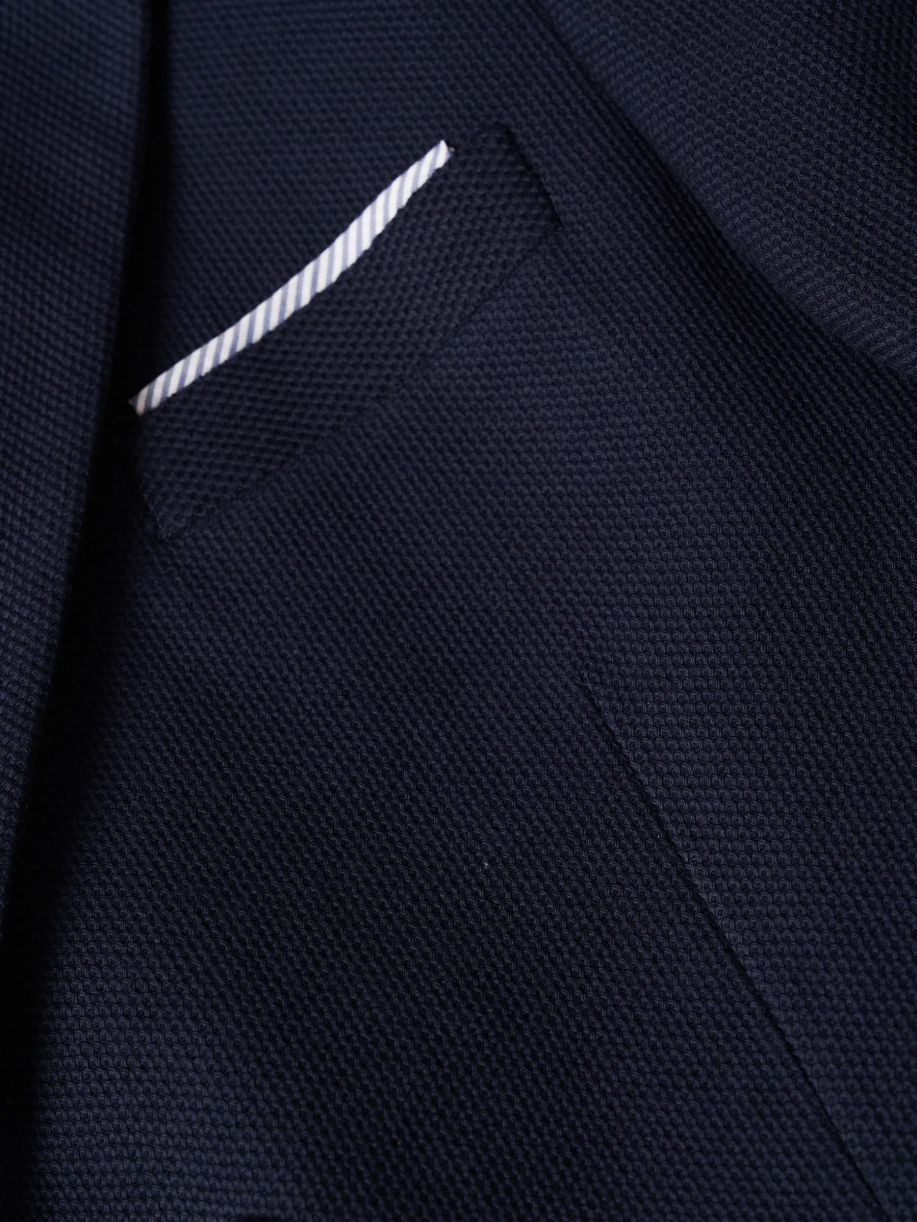 Blazer de algodão com bolsos