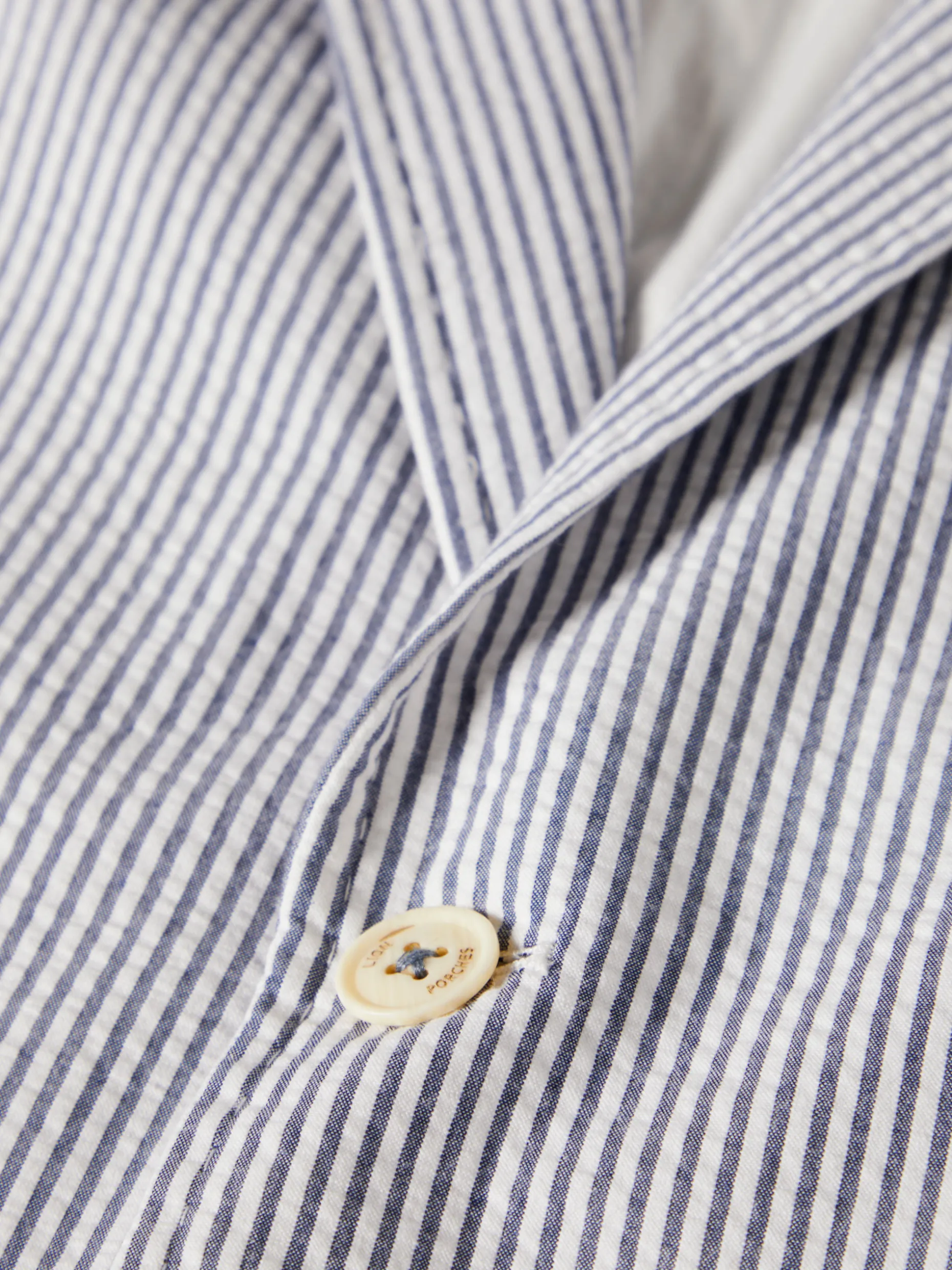 Blazer de riscas slim fit