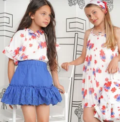 Blusa com Padrão Floral