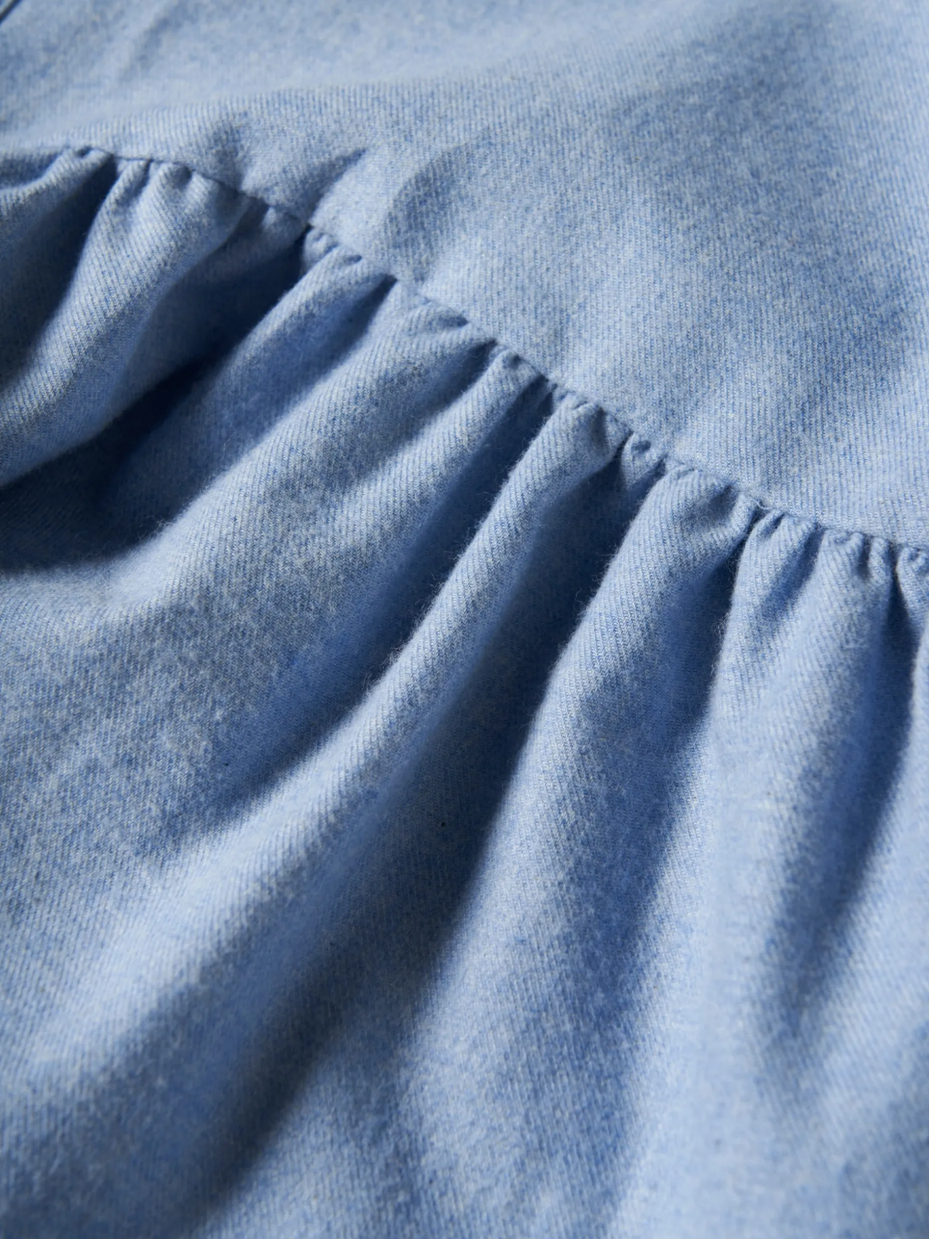 Blusa de manga comprida com folhos