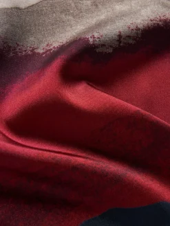 Blusa fluida estampada