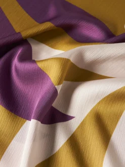 Blusa manga curta estampada