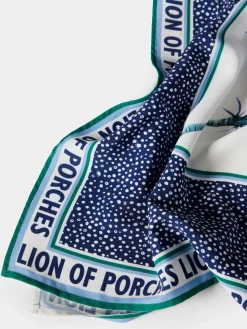 Blusa poncho com estampado