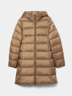 Blusão acolchoado com capuz