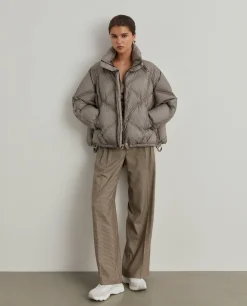 Blusão acolchoado curto