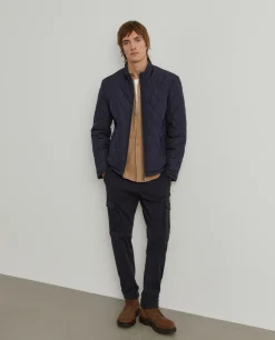 Blusão acolchoado repelente à água