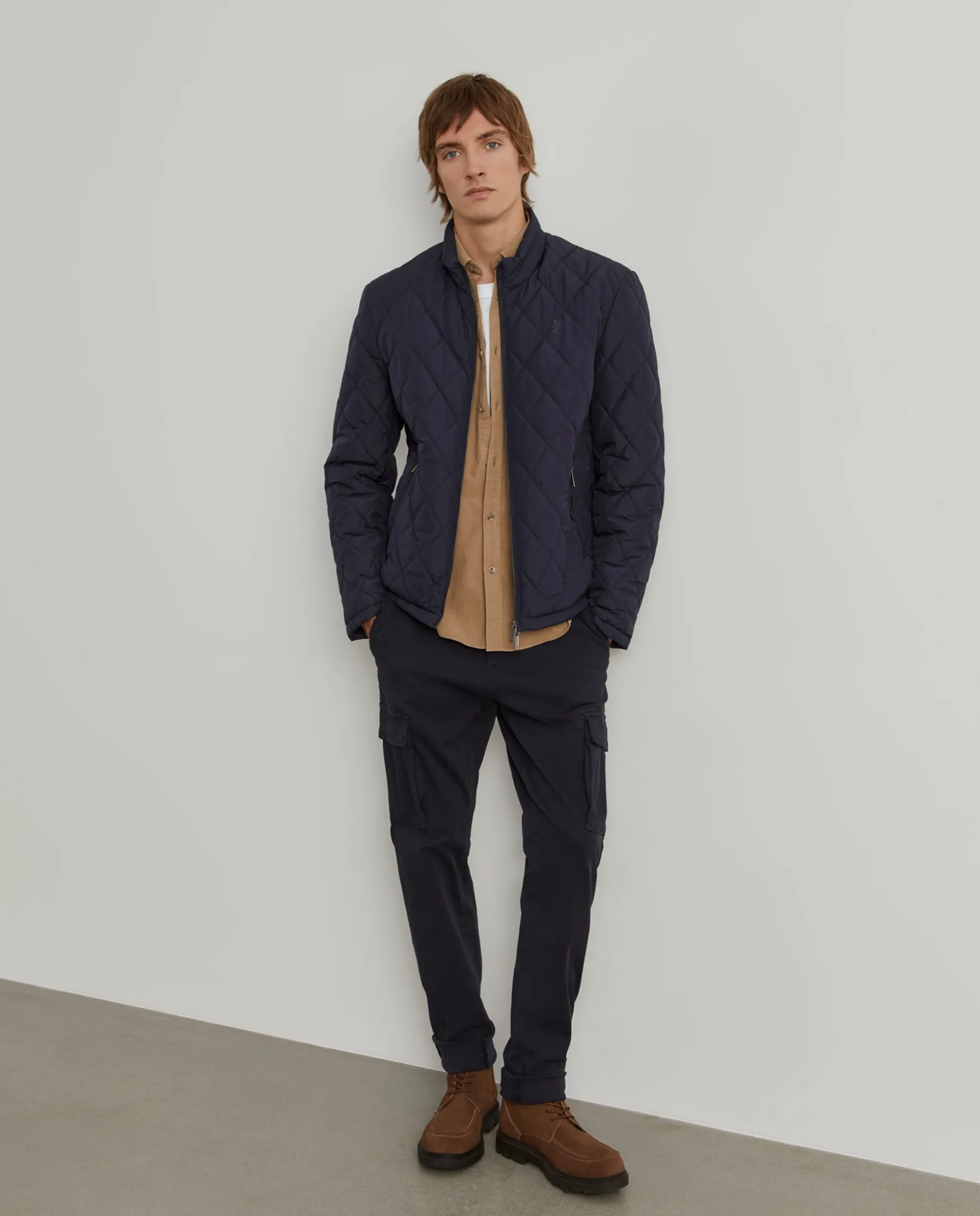 Blusão acolchoado repelente à água