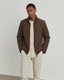 Blusão acolchoado repelente à água