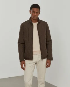 Blusão acolchoado repelente à água