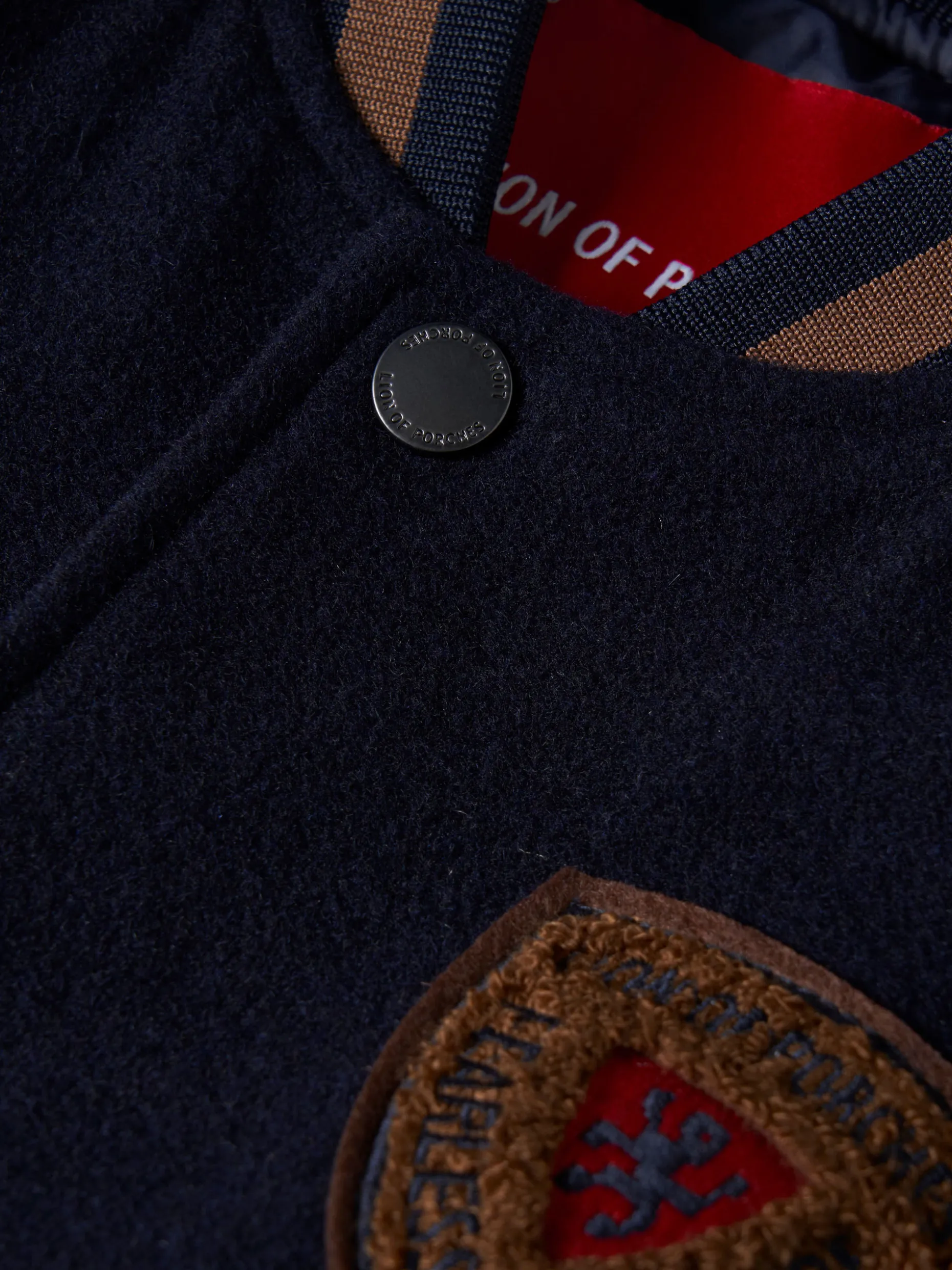 Blusão bomber bicolor