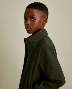 Blusão com capuz e forro cardado