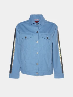 Blusão com lantejoulas