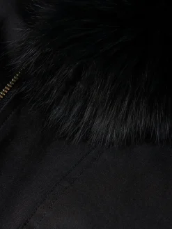 Blusão oversize com pelo