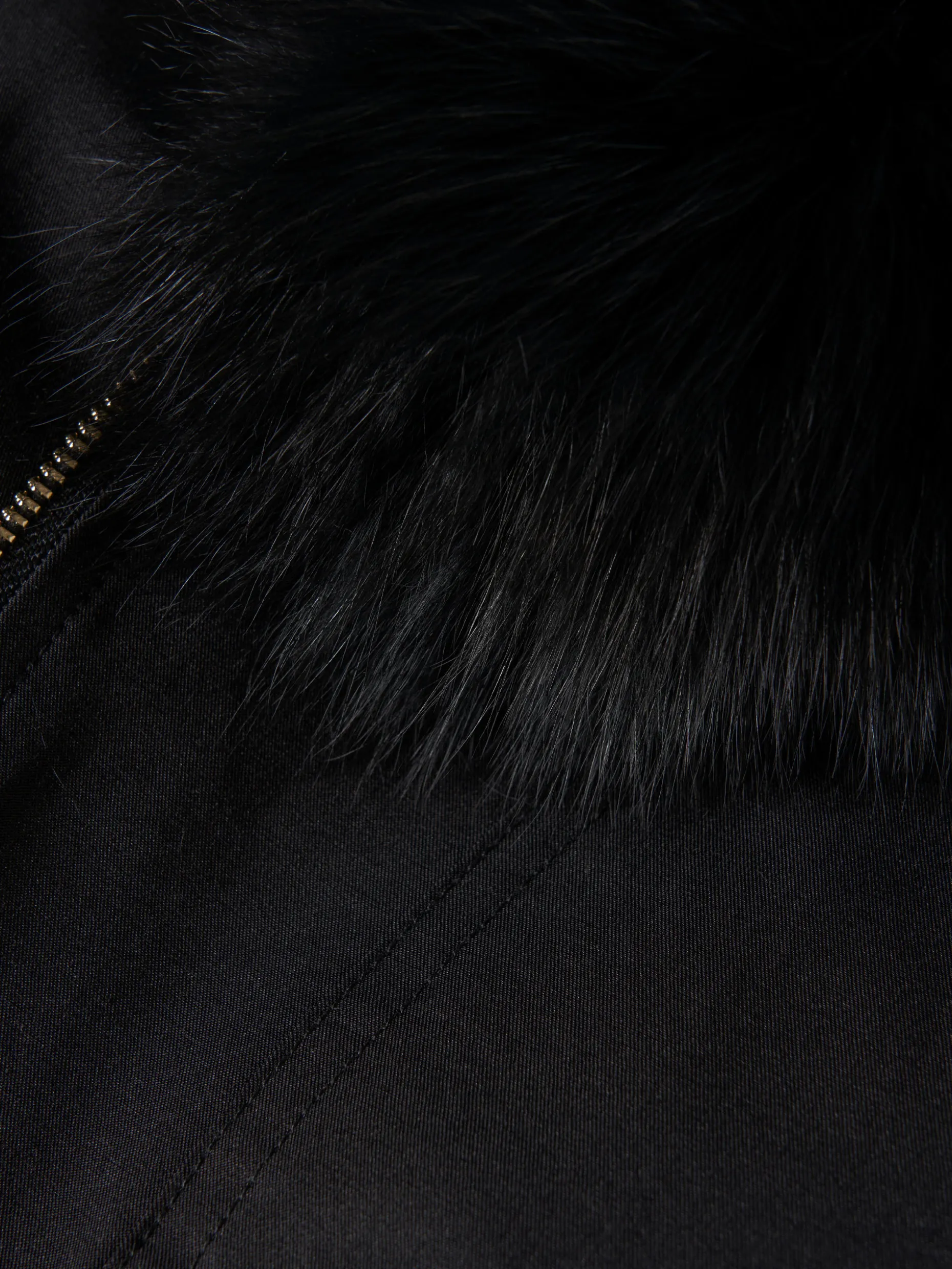 Blusão oversize com pelo