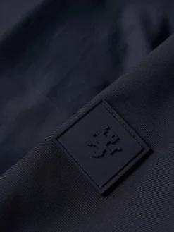 Blusão reversível com gola alta