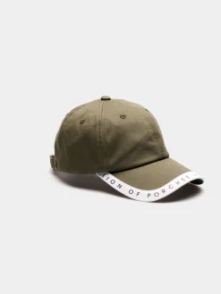 Boné de algodão com logotipo