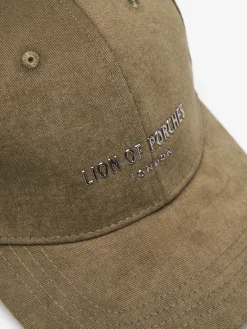 Boné de algodão com logotipo