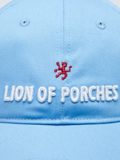 Boné de algodão com pala curva