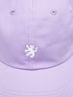 Boné de algodão com pala curva