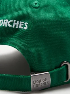 Boné de algodão com pala curva