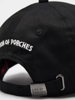 Boné de algodão com pala curva