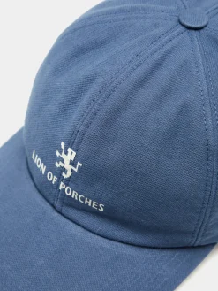 Boné de pala curva com pala na frente