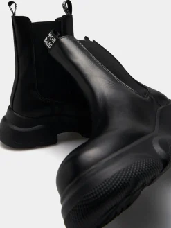 Botas chelsea com fita personalizada