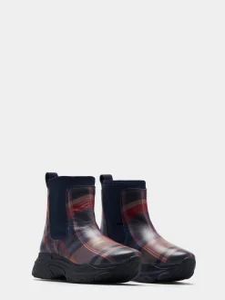 Botas chelsea xadrez