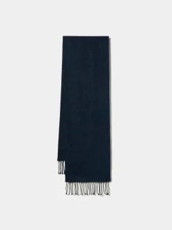 Cachecol com estruturado ziz-zag