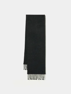 Cachecol com estruturado zig-zag