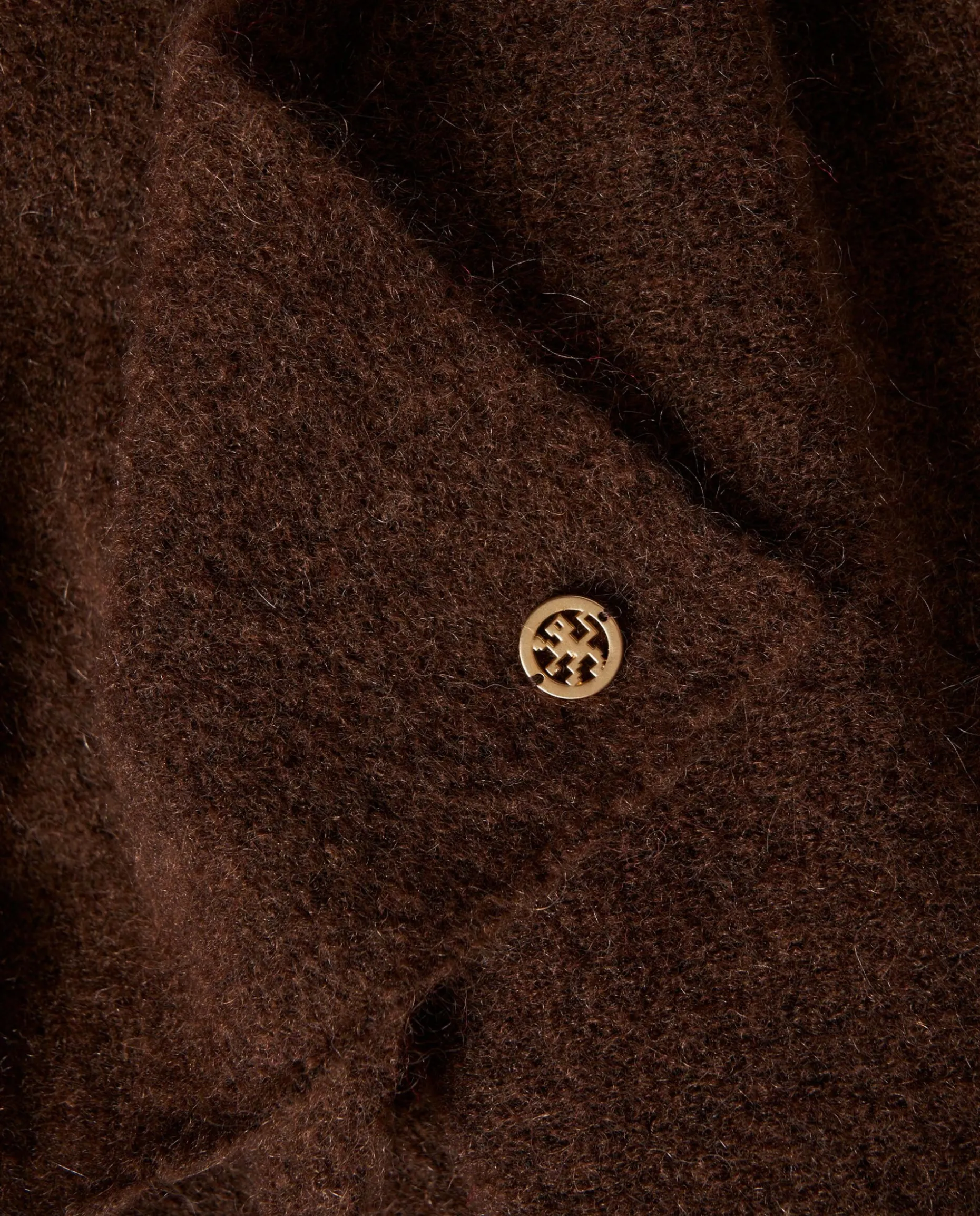 Cachecol com lã mohair