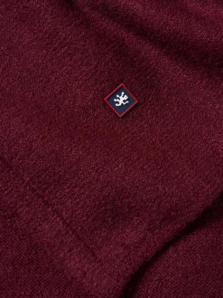 Cachecol liso em malha