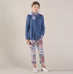 Calça Fluidas Riscas