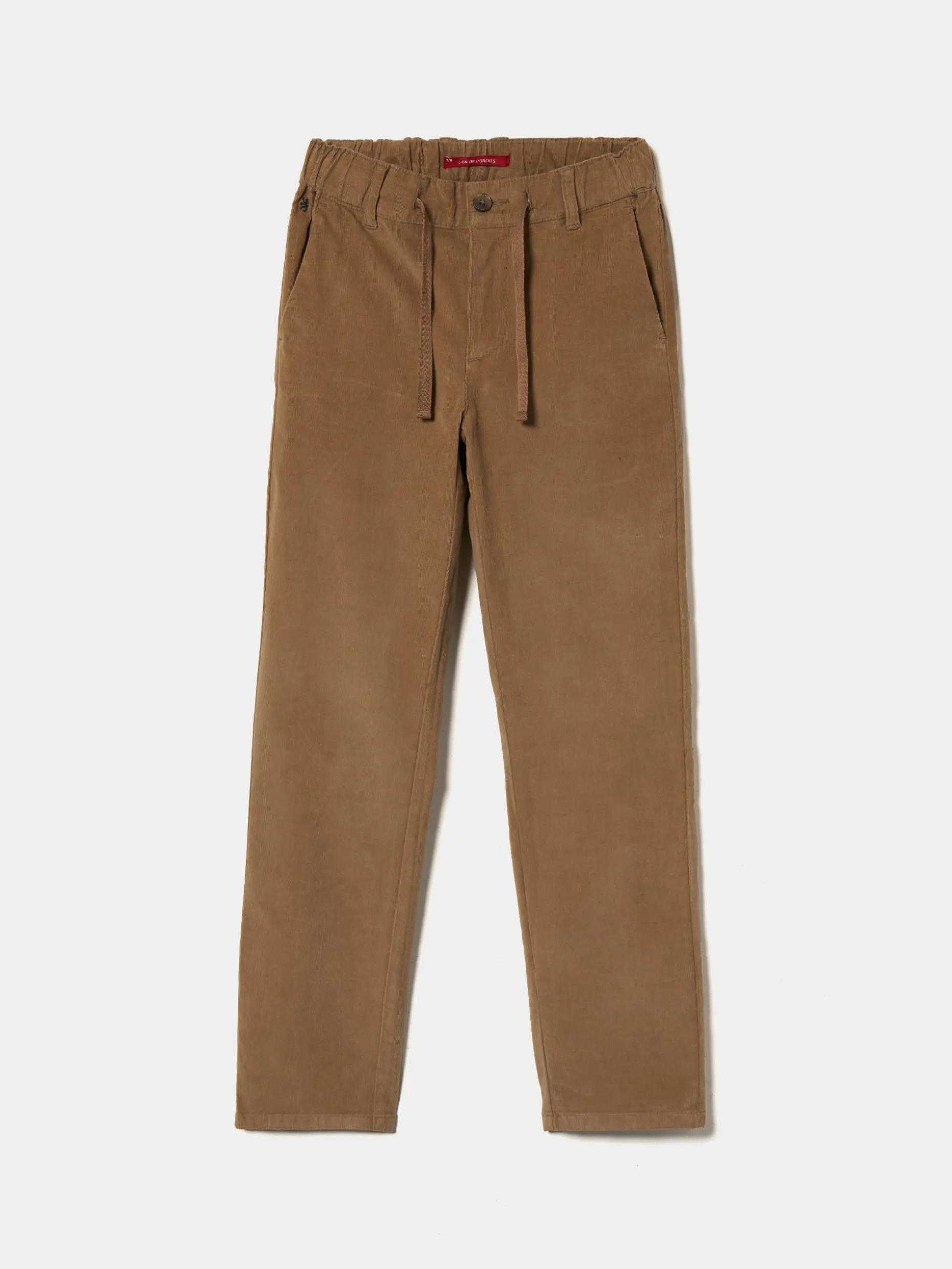 Calças bombazine com cordão