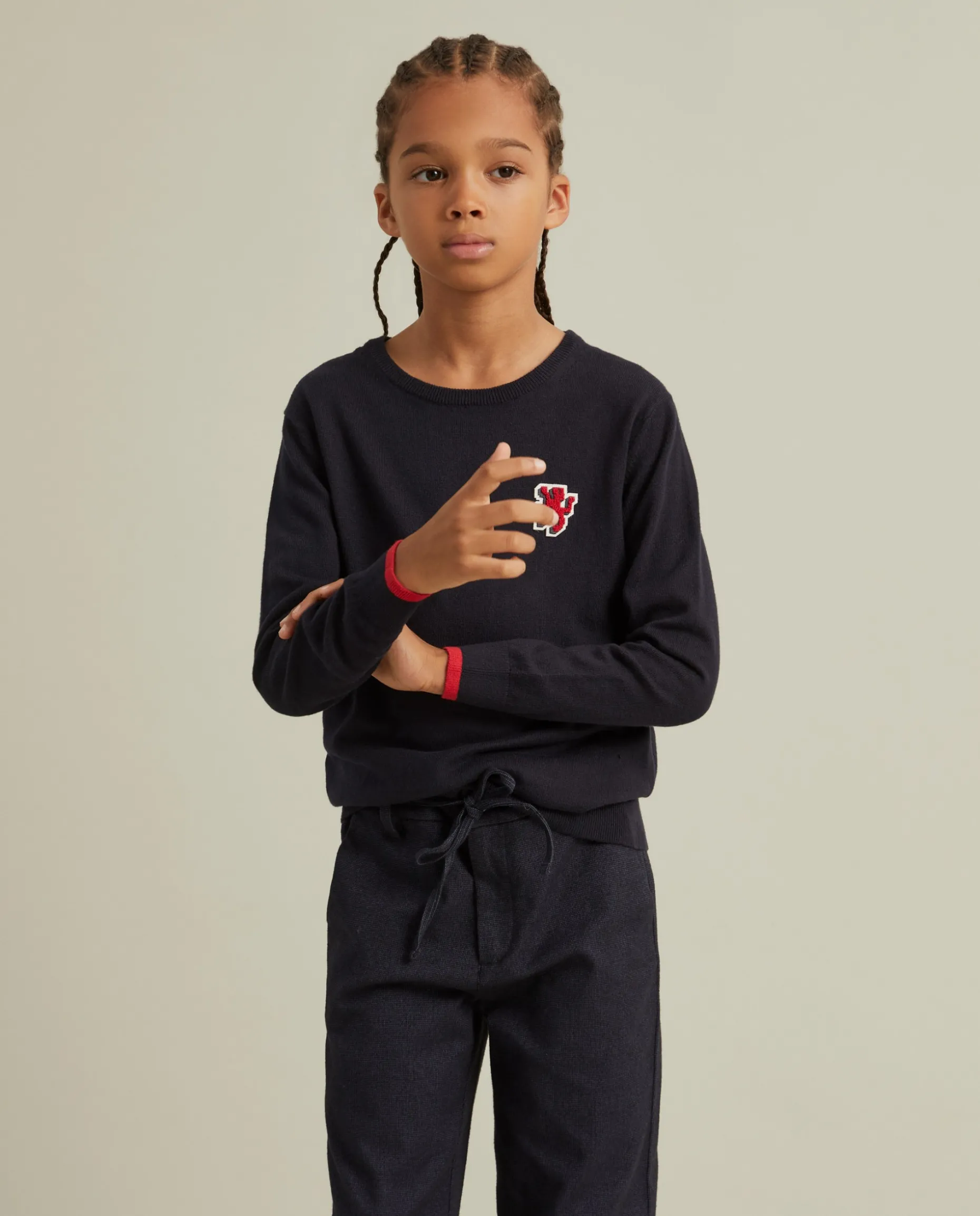 Calças bombazine com cordão