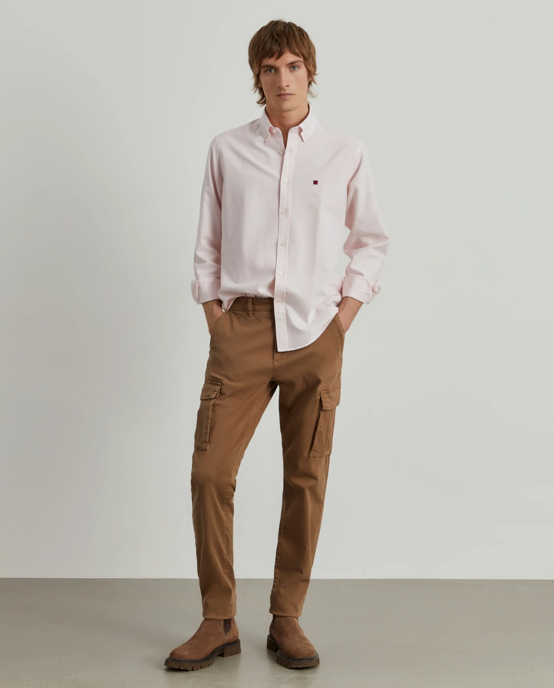 Calças cargo regular fit