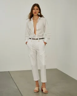 Calças cargo regular fit