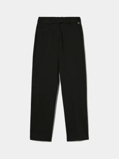 Calças chino de malha