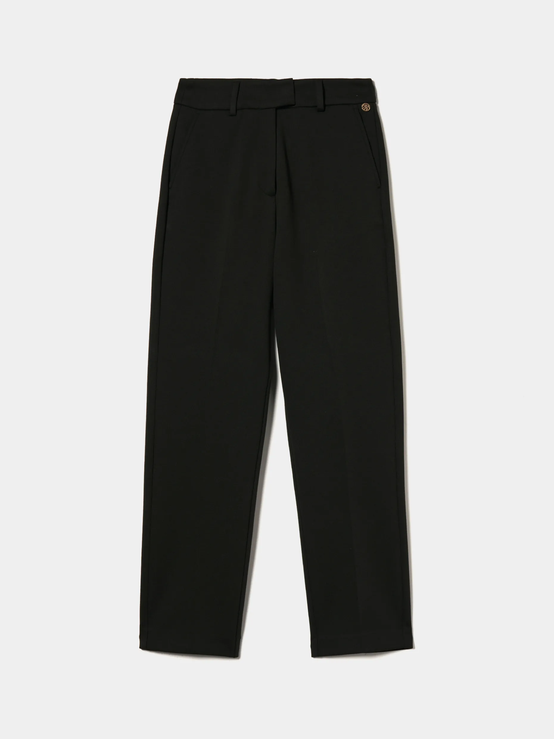 Calças chino de malha