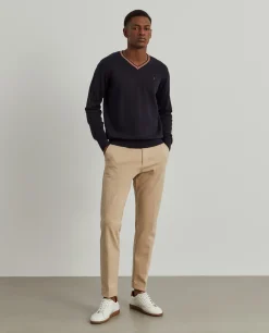 Calças chino regular fit