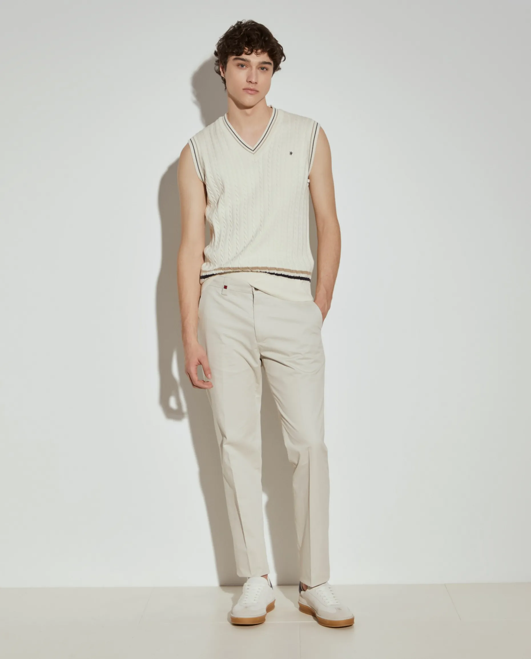 Calças chino regular fit