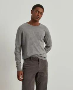 Calças chino regular fit em veludo