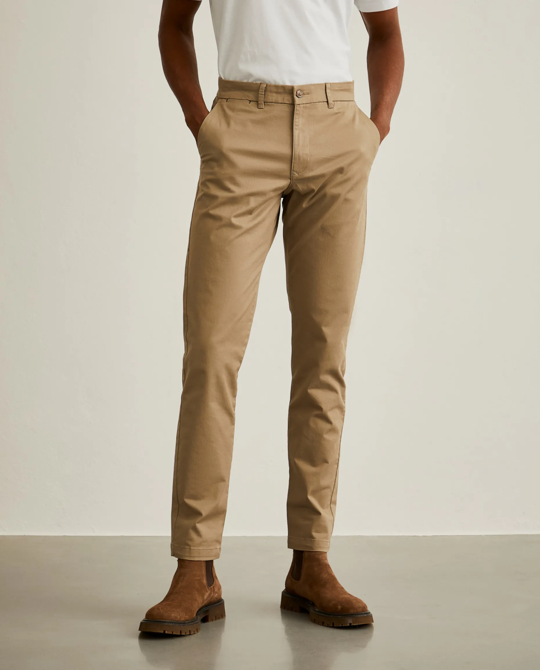 Calças chino slim fit