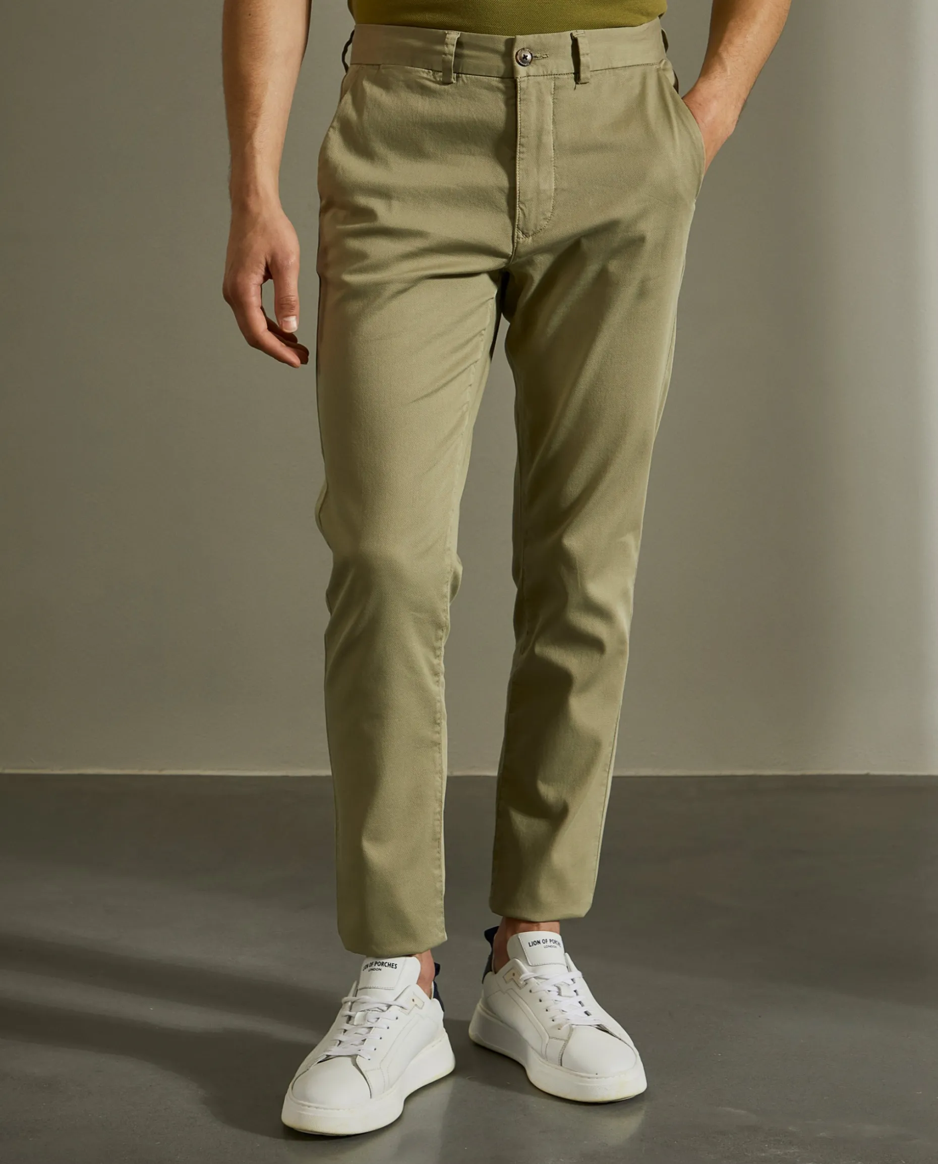 Calças chino slim fit