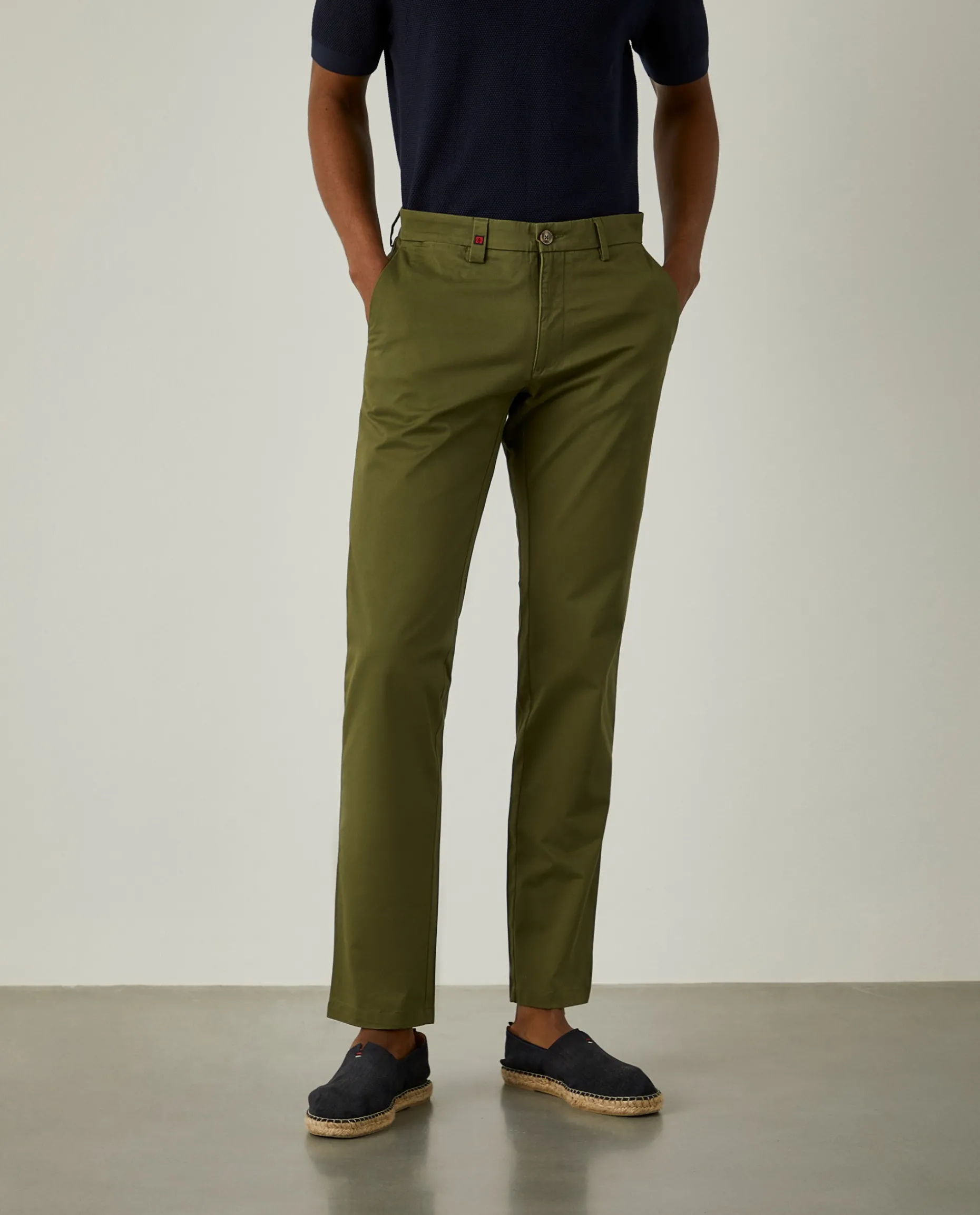 Calças chino slim fit