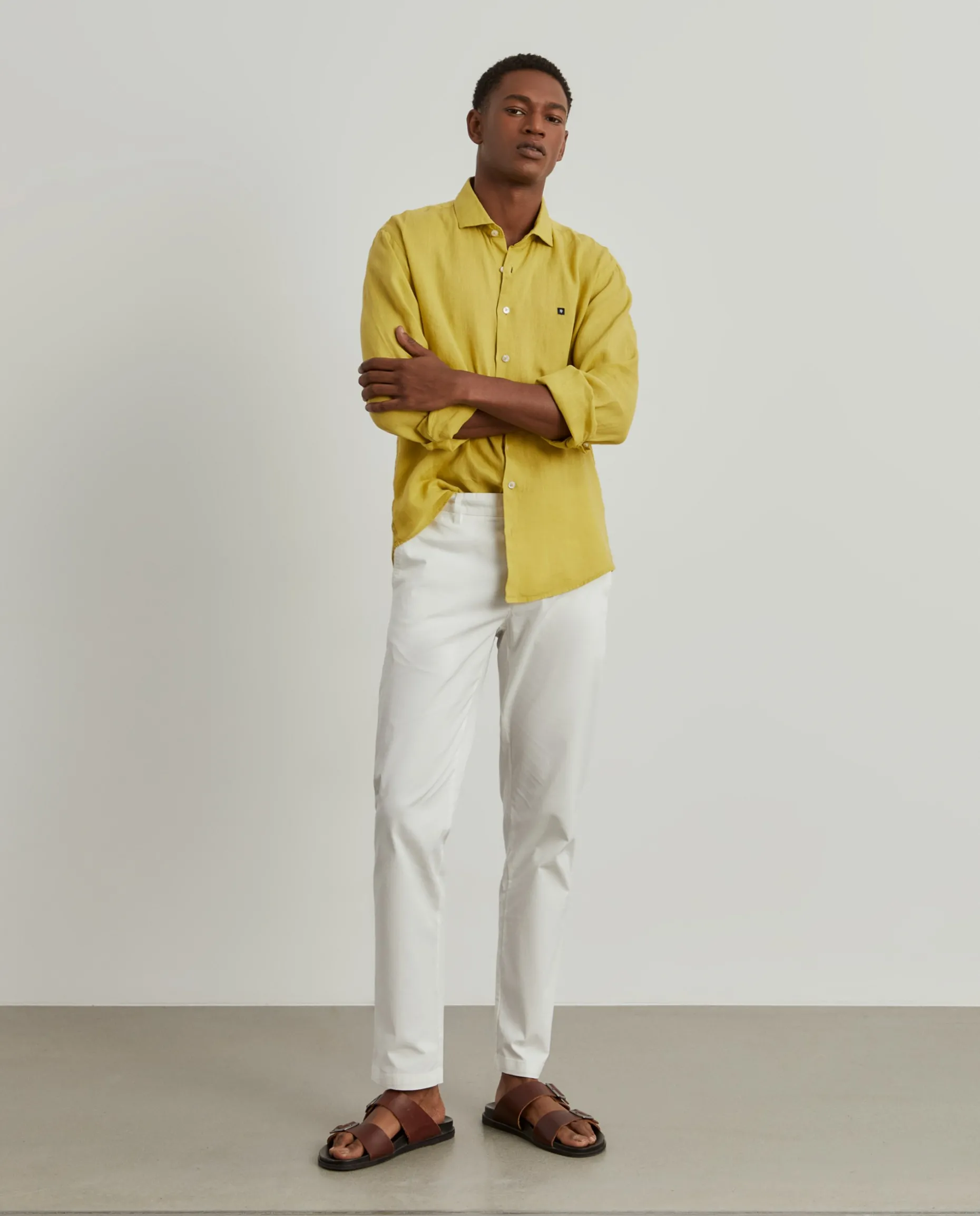 Calças chino slim fit