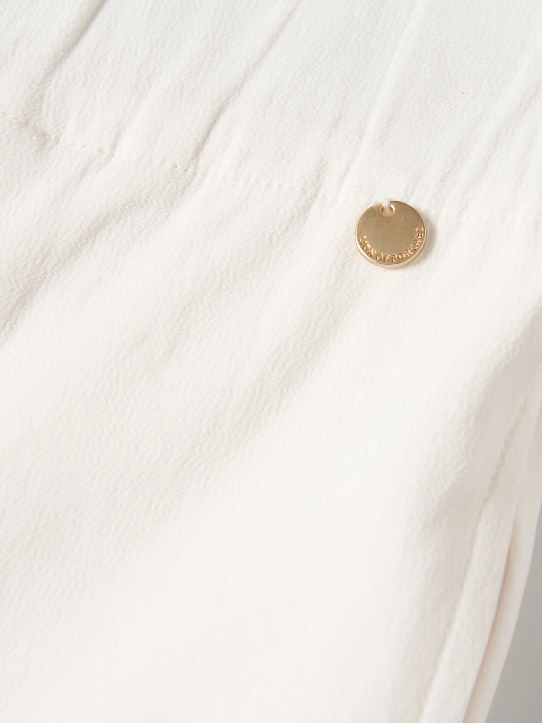 Calças de corte direito com cintura elástica