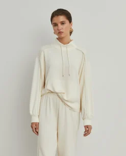 Calças de malha wide leg